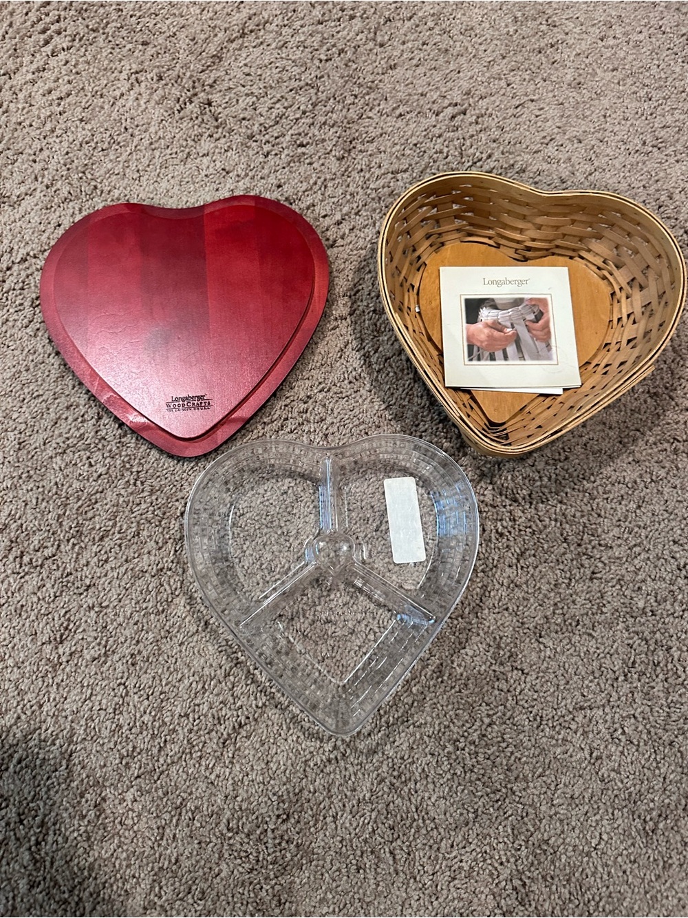 2005 Longaberger Sweetheart Basket